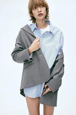Oversized Poplin Shirt