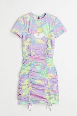 Patterned Printed Dress