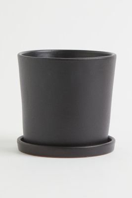 Plant Pot and Saucer