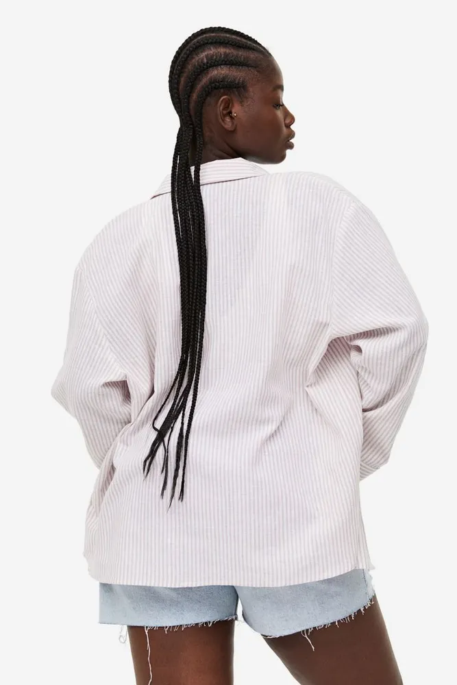 H&M+ Linen-blend Shirt