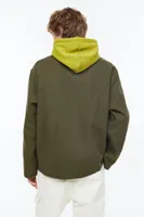 Regular Fit Twill Shacket