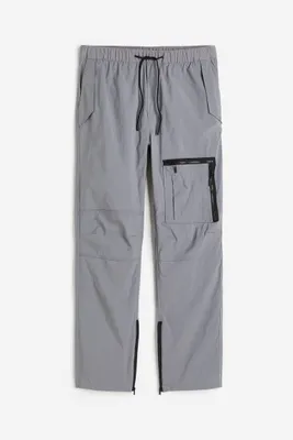 Regular Fit Nylon Cargo Pants