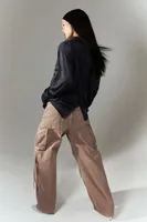 Wide-leg Cargo Pants