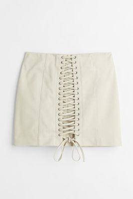 Laced-detail Skirt