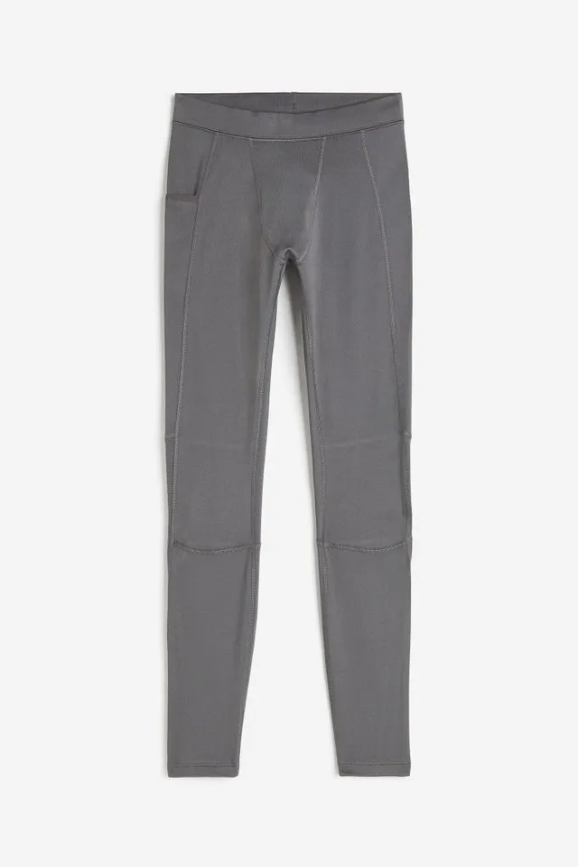 H&M DryMove™ Curvy Fit Warm Running Tights