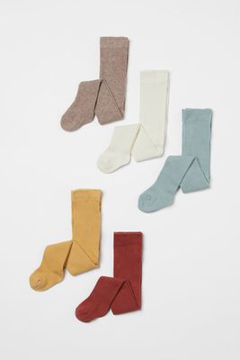 5-pack Fine-knit Tights