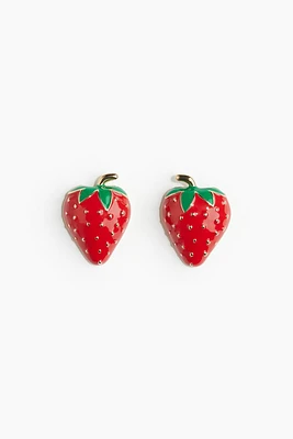 Strawberry-shaped Earrings
