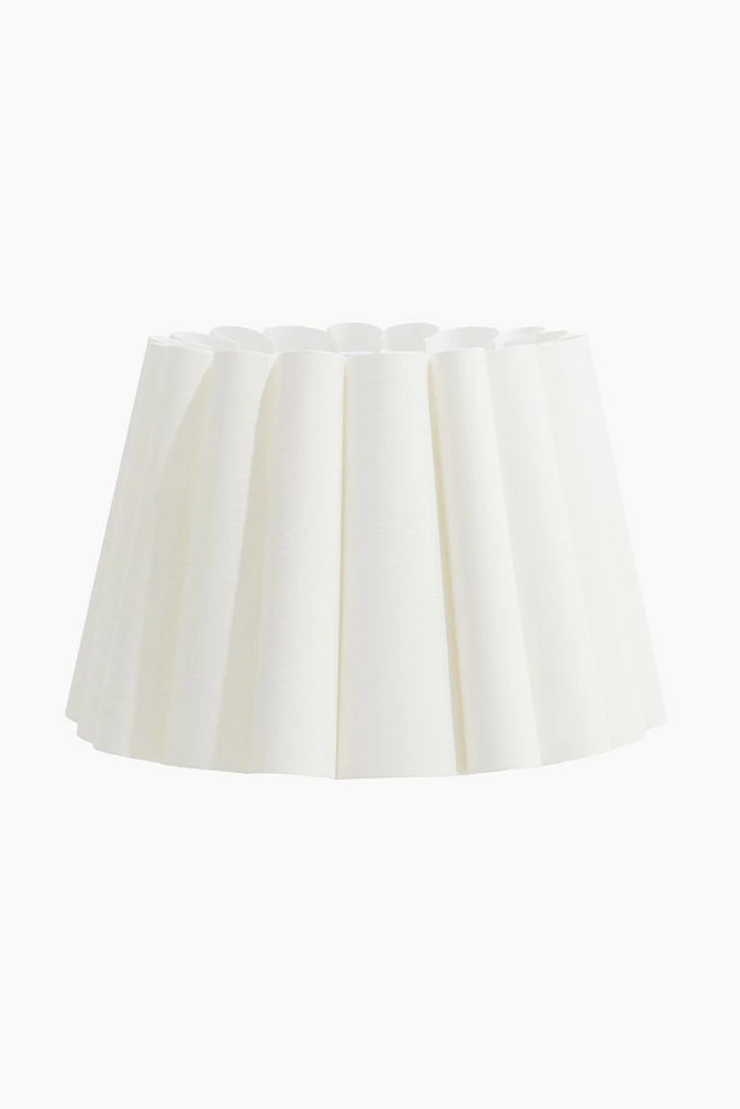 Pleated Cotton Lampshade