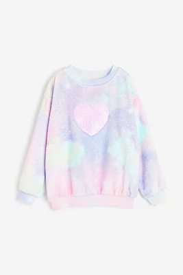 Flip-sequin Sweatshirt