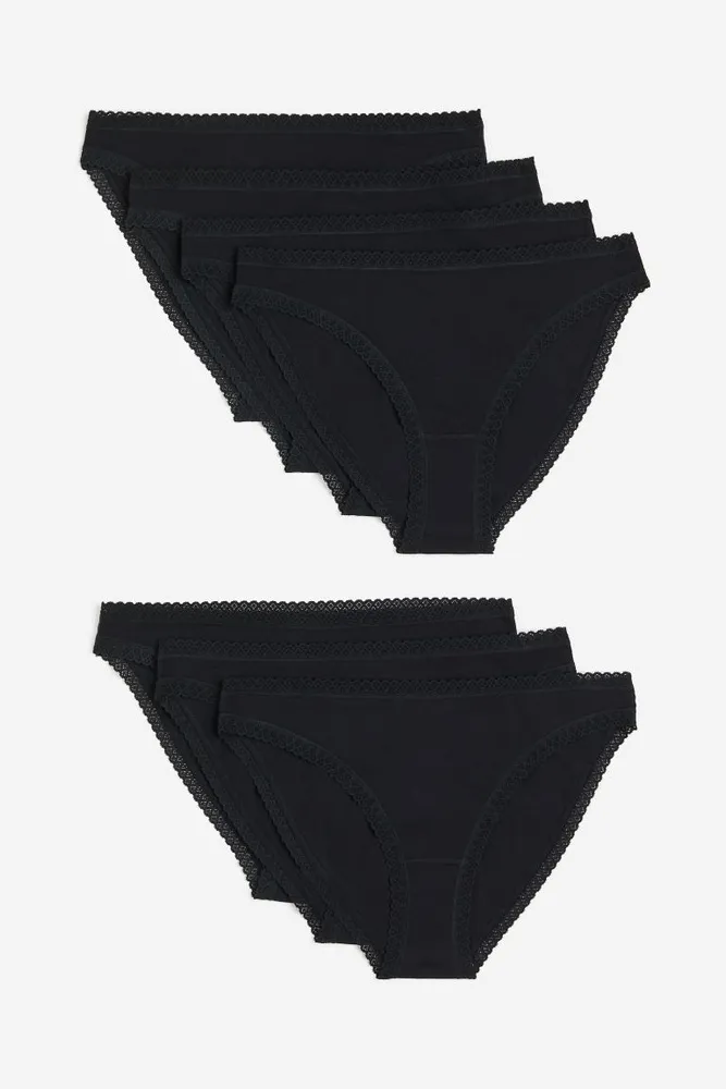 H&M 7-pack Cotton Jersey Bikini Briefs