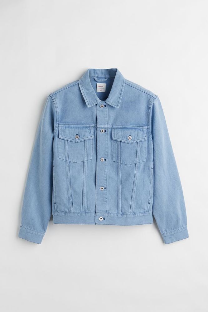 Veste en denim de coton