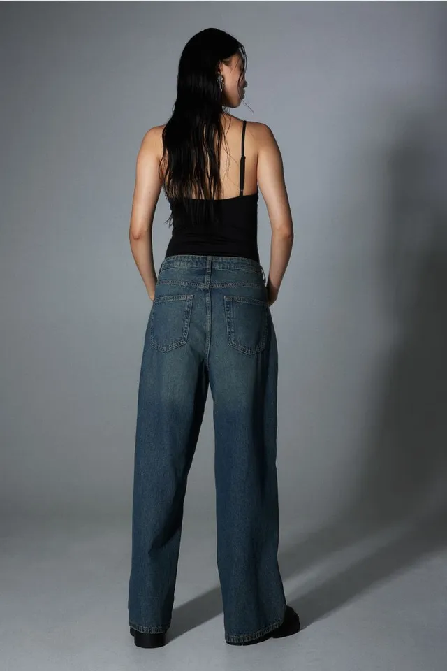 H&M baggy 90's jeans Review H&M size guide before - Depop