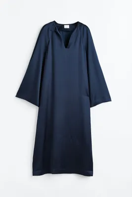 Silk-blend Tunic Dress