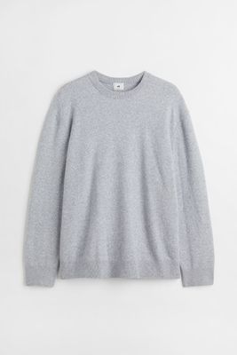 Relaxed Fit Fine-knit Sweater