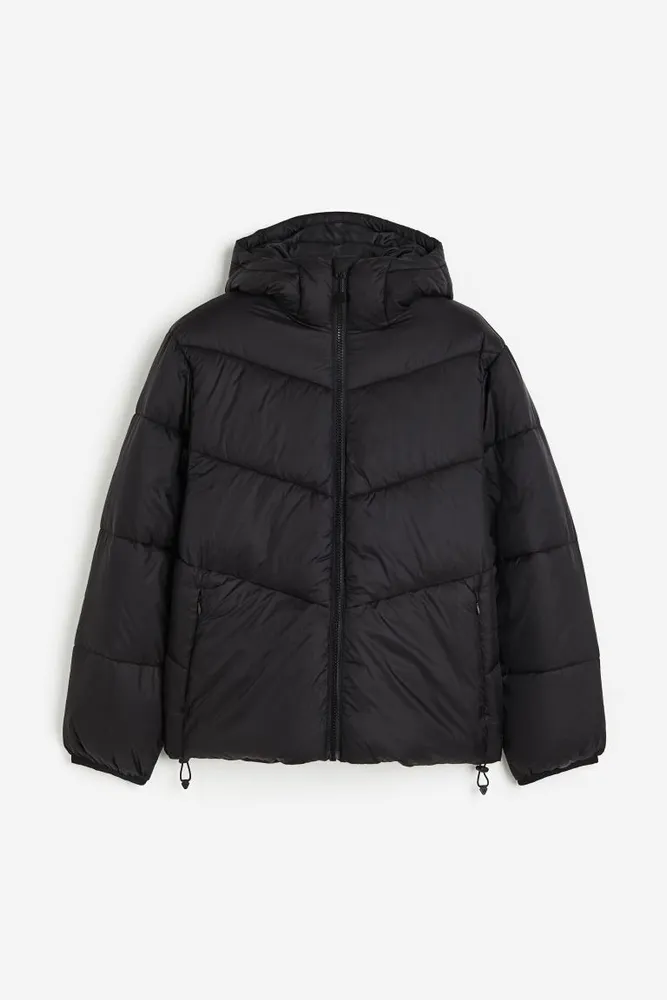 Loose Fit Water-repellent Puffer Jacket