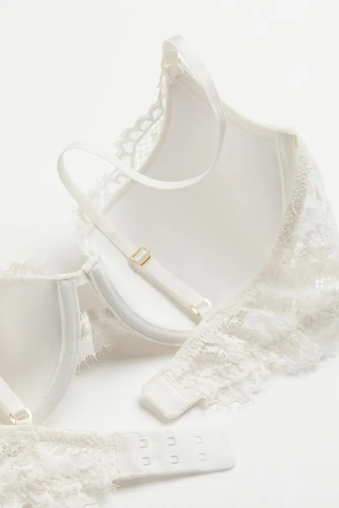 H&M Padded Underwire Lace Bra