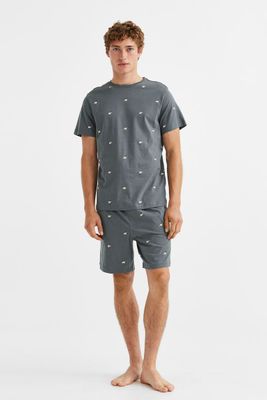 Pajama T-shirt and Shorts