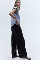 Denim Pull-on Pants