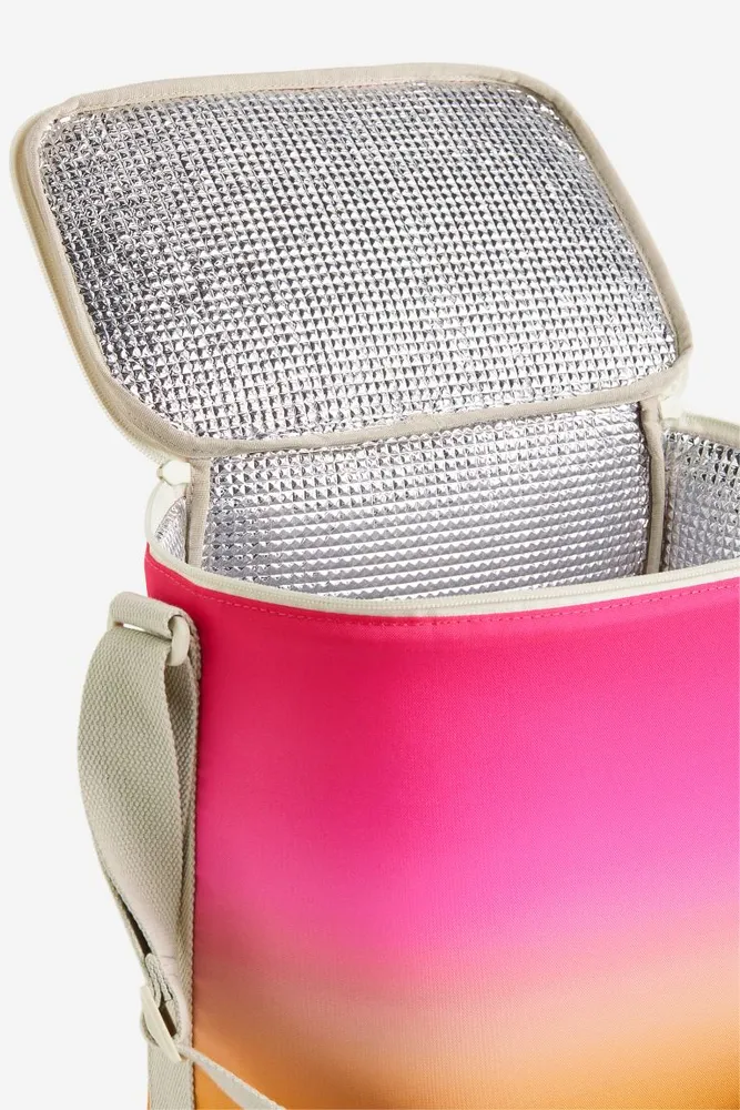 Cool bag with a shoulder strap