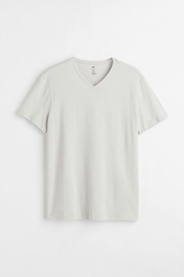 T-shirt Slim Fit à encolure en V