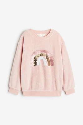 Flip-sequin Sweatshirt