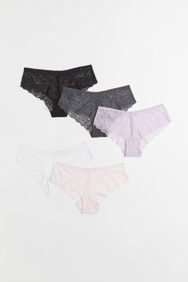 H&M+ 5-pack Lace Hipster Briefs