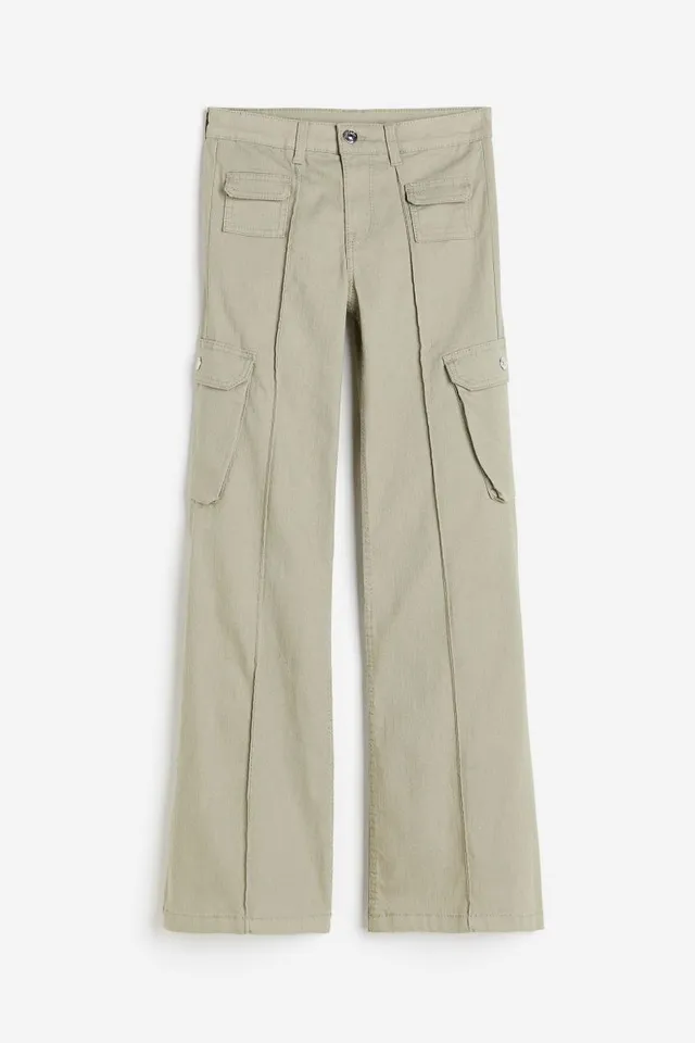 H&M Flared Cargo Pants