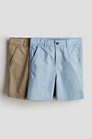 2-pack Chino Shorts