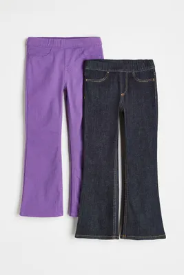 2-pack Superstretch Flare Fit Jeans