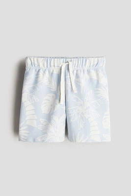 Shorts en french terry con diseño