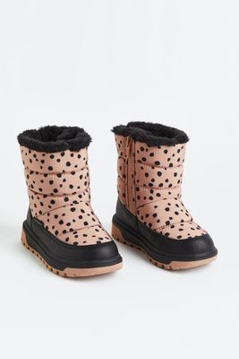 Warm-lined Waterproof Boots