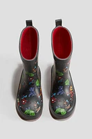 Printed Rubber Boots