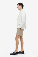 Regular Fit Linen-blend Tailored-look Shorts