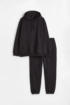 2-piece Loose Fit Hoodie and Joggers Set