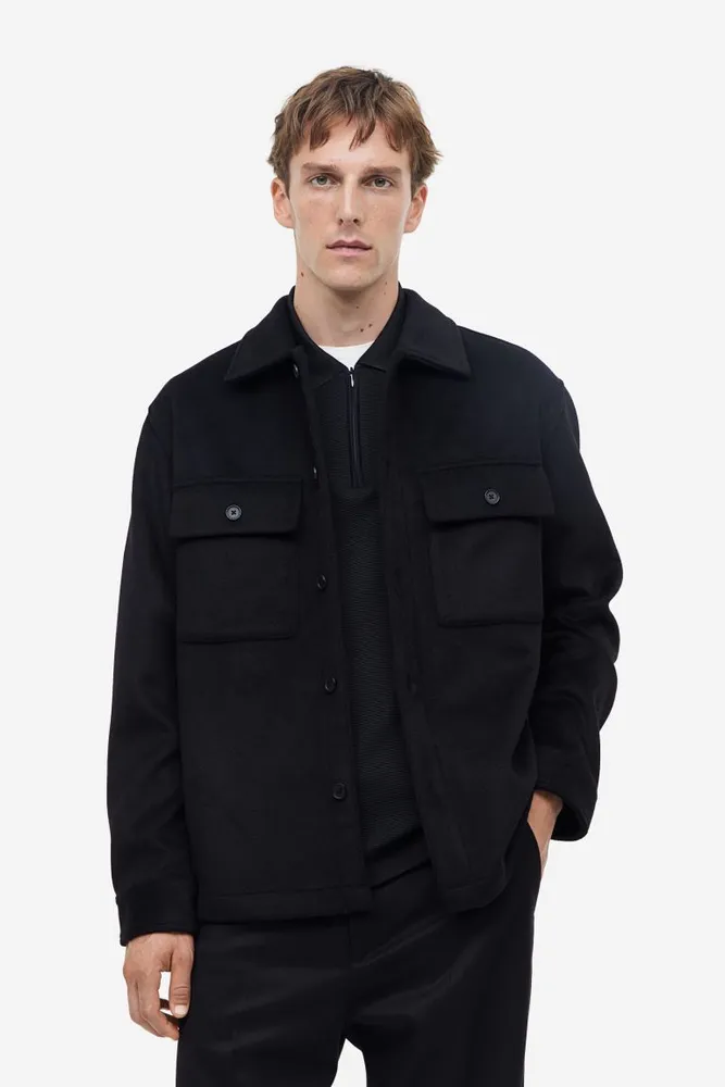 Regular Fit Wool-blend Jacket