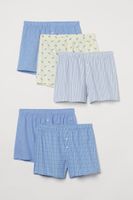 5-pack de bóxers shorts en algodón