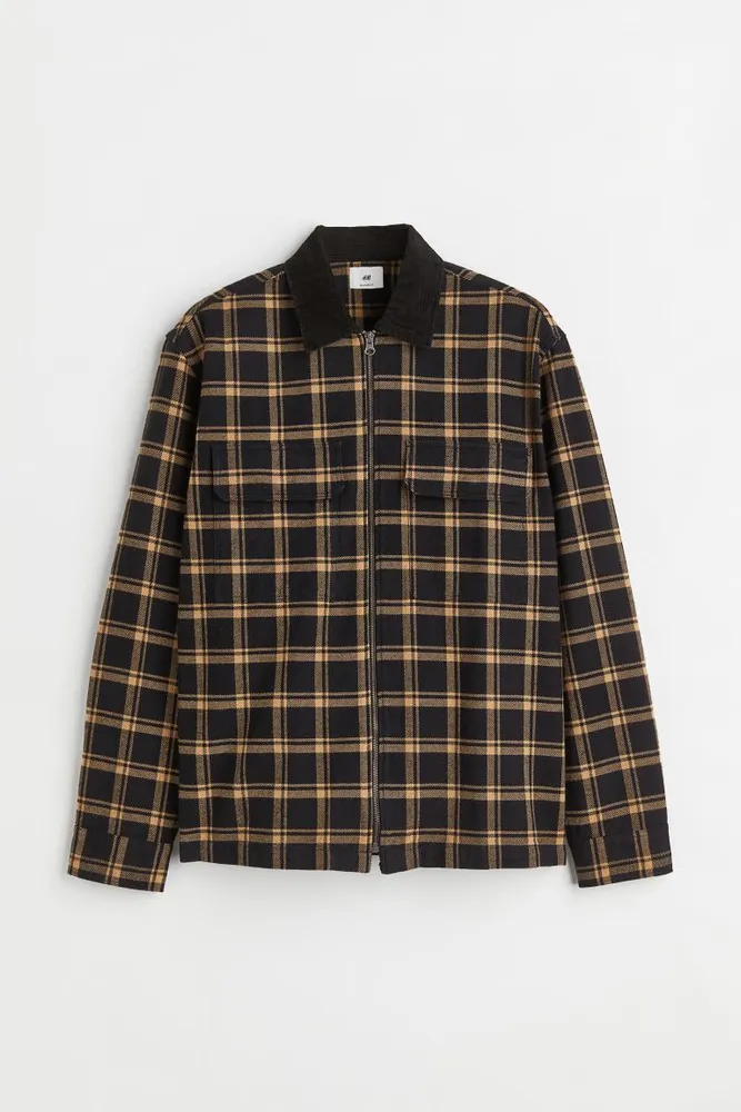 Relaxed Fit Twill Overshirt