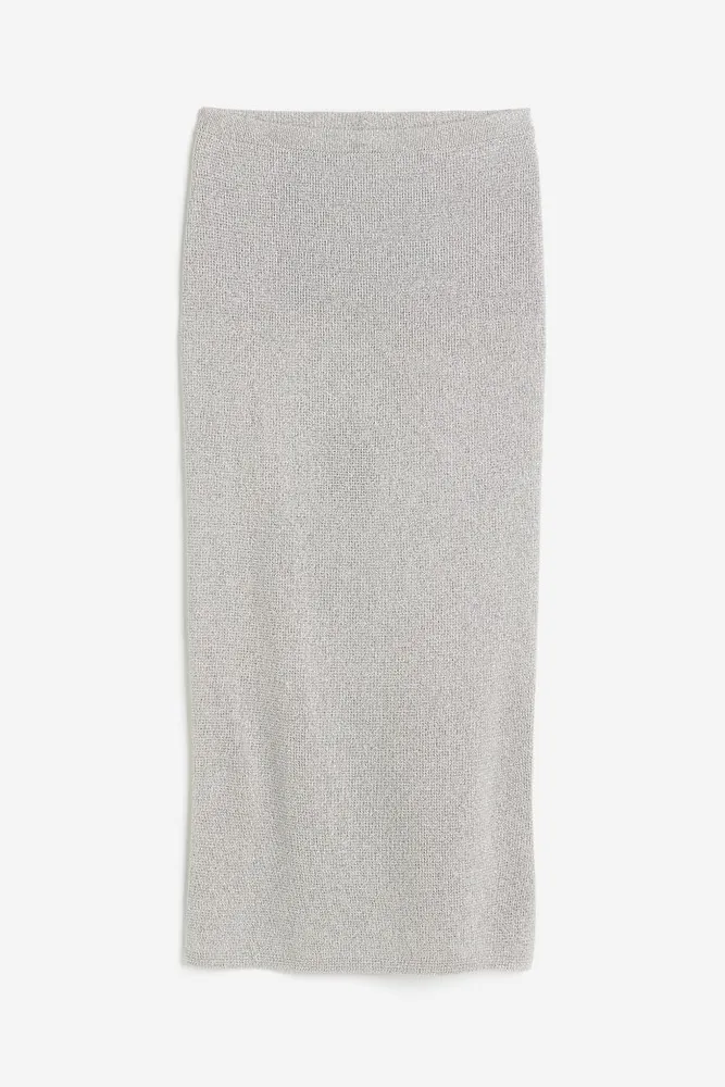 Shimmery Knit Skirt