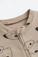 Printed Pajama Jumpsuit