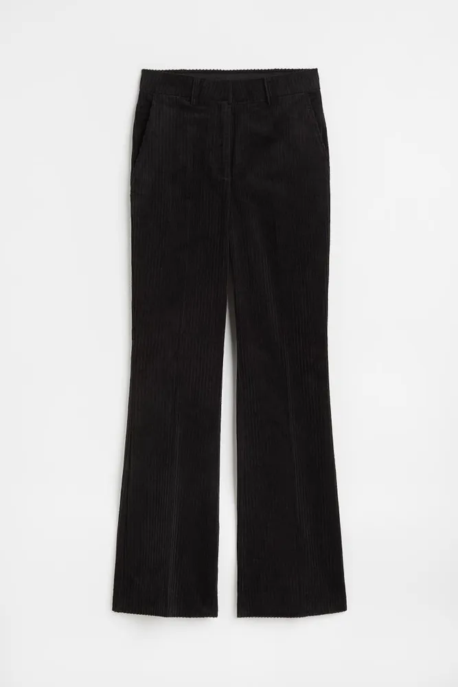 H&M Wide-leg Corduroy Pants