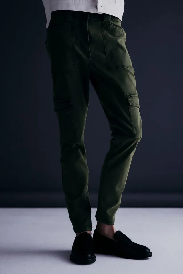 Lyocell-blend Cargo Pants