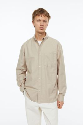 Relaxed Fit Oxford Shirt