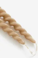 2-pack Spiral Candles