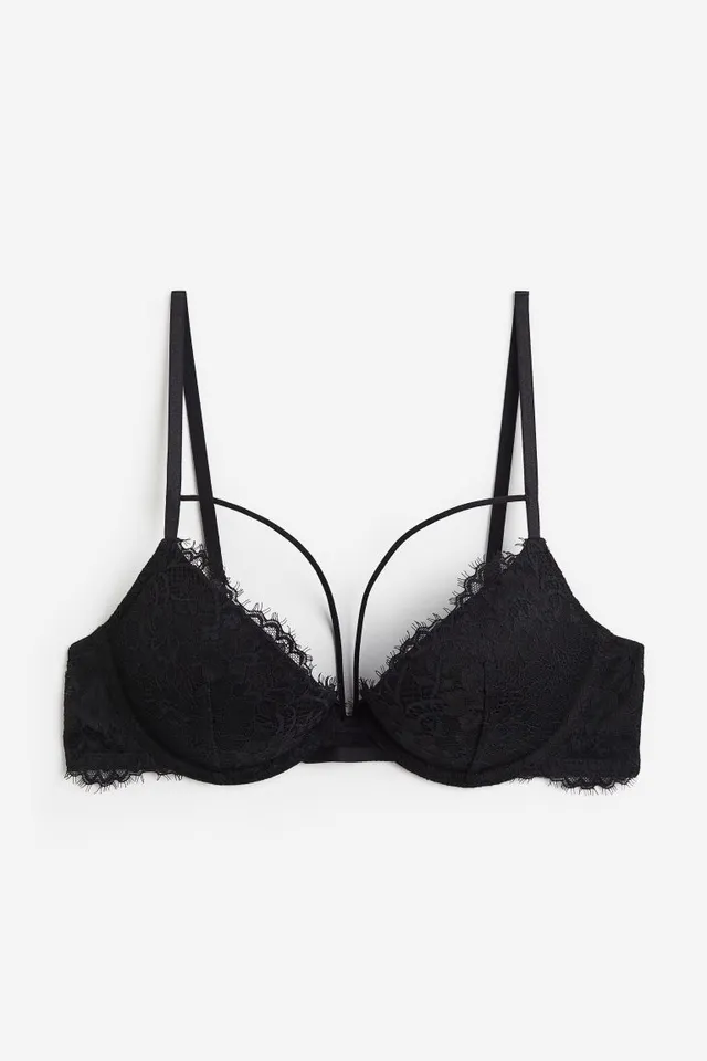 Buy H&M Lace push-up bra 2024 Online
