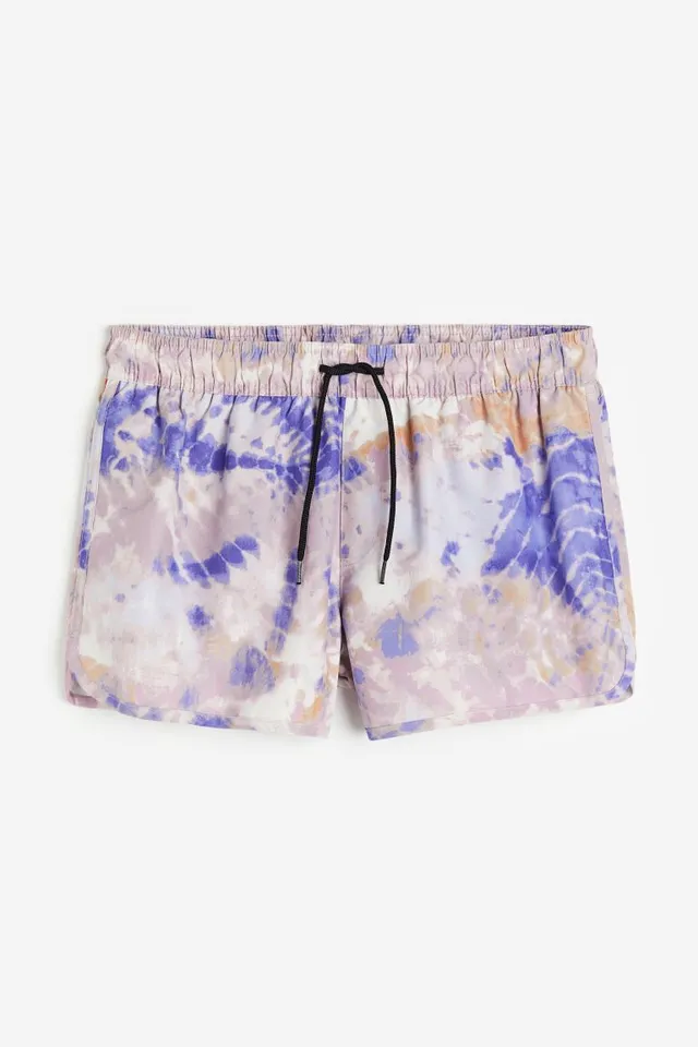 Swim Shorts with Water-activated Pattern