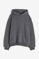 Oversized Washed-look Hoodie