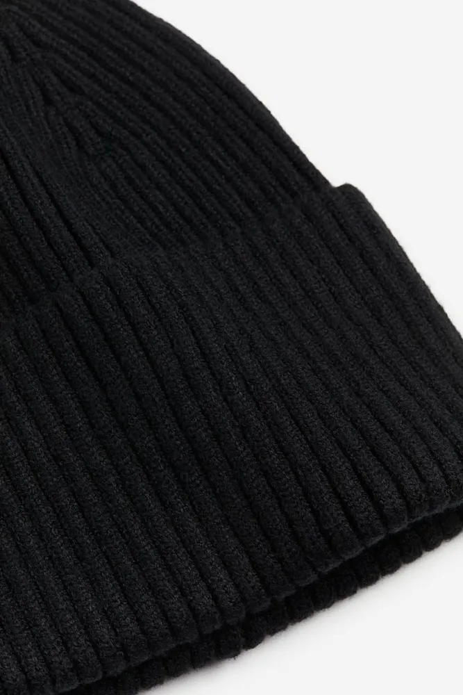 Rib-knit Hat