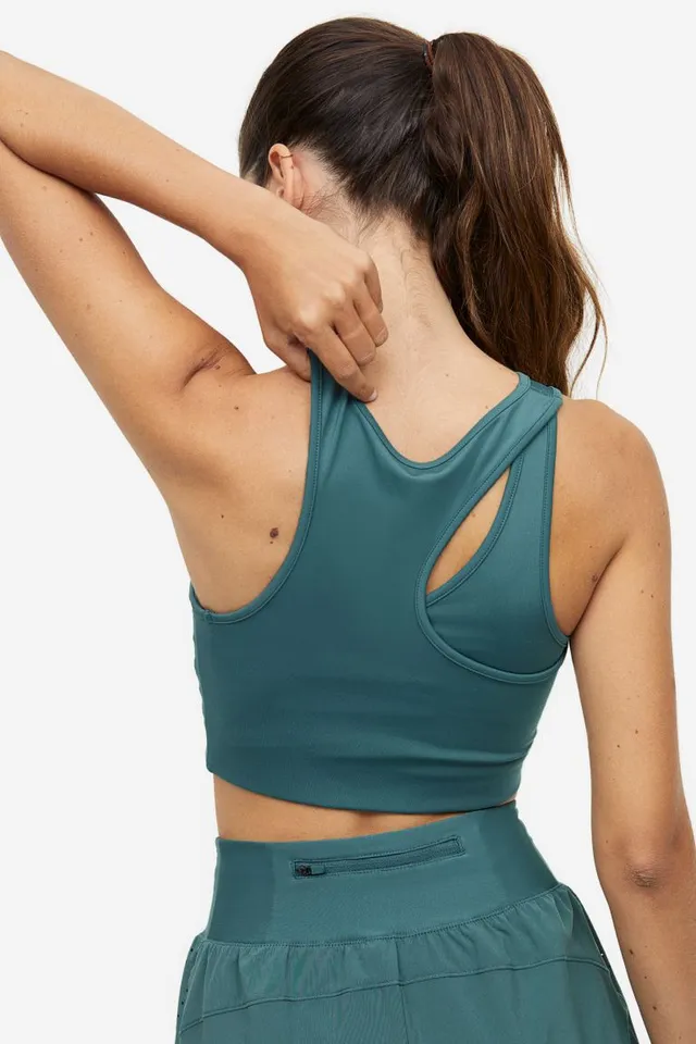 DryMove™ High Support Sports Bra with Zipper