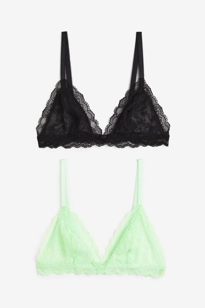H&M 2-pack Soft-cup Lace Bras
