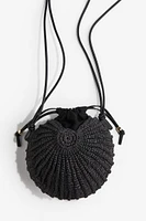 Shell-shaped Straw Bag